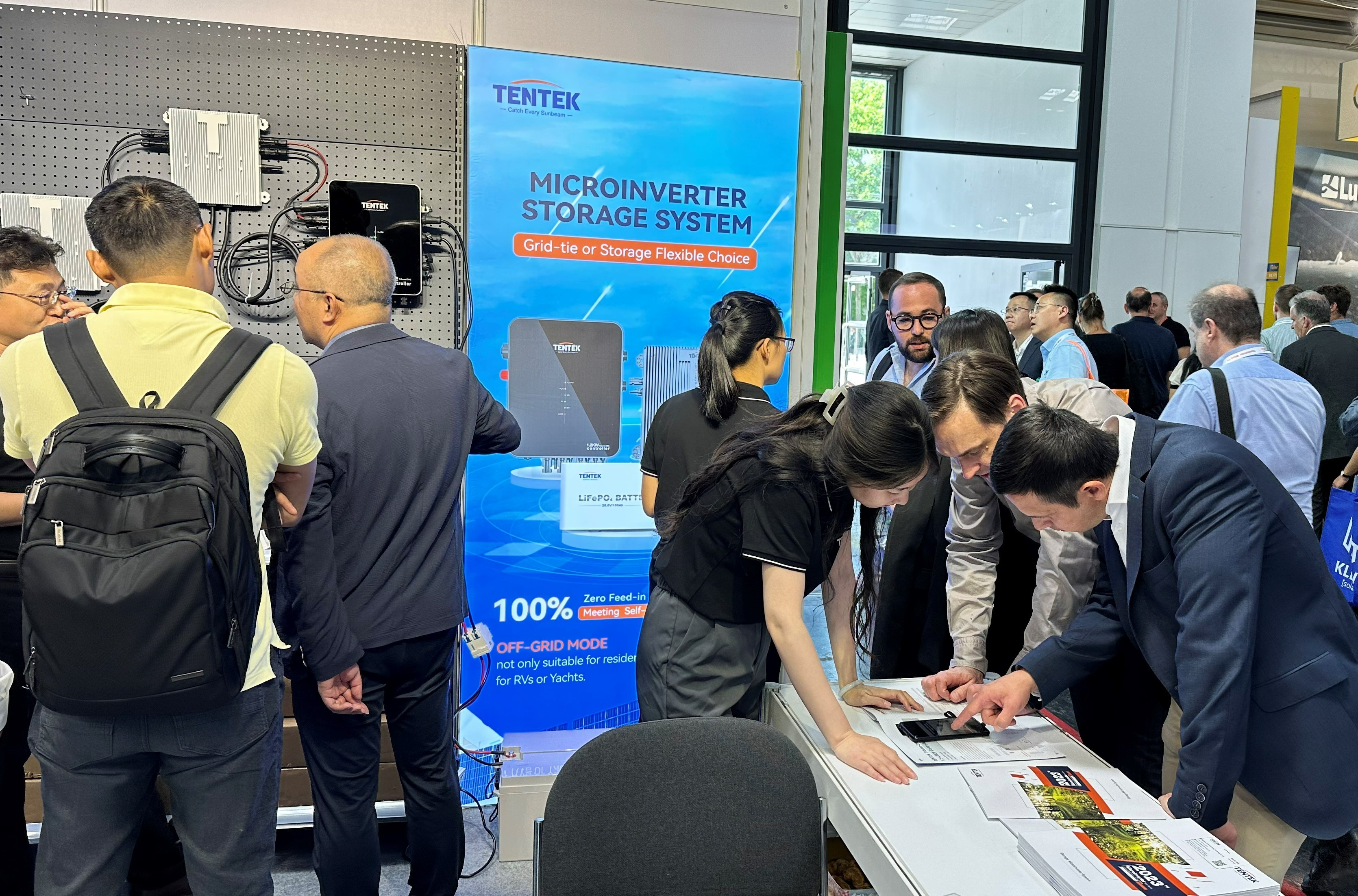 A splendid debut for Tentek at Intersolar Europe 2023.(图2) A splendid debut for Tentek at Intersolar Europe 2023.(图2)